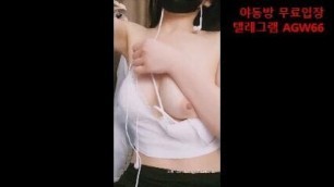 korean cute girl three