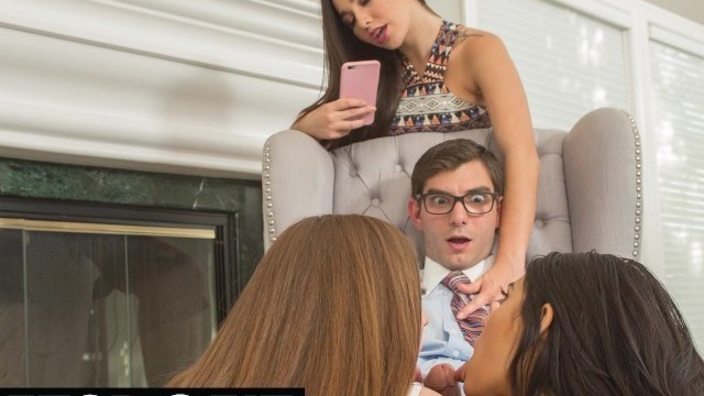 Scamangels - Huge Dick Lawyer Got to Fuck Three Beautiful Girls - Letsdoeit